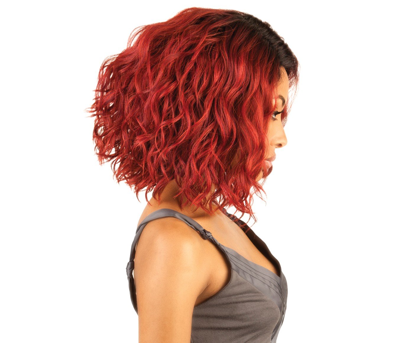 ISIS BROWN SUGAR Human Blended Lace Front Wig - BS206 (#2 - Dark Brown)