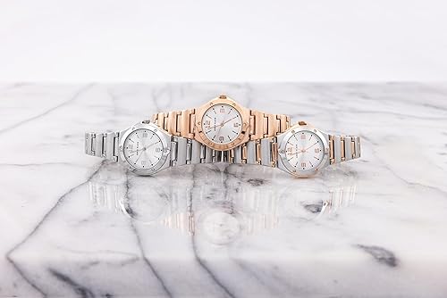 Miniatura 10 de Anne Klein Reloj pulsera de dos tonos para mujer 108655SVTT plateado Movimiento de cuarzo