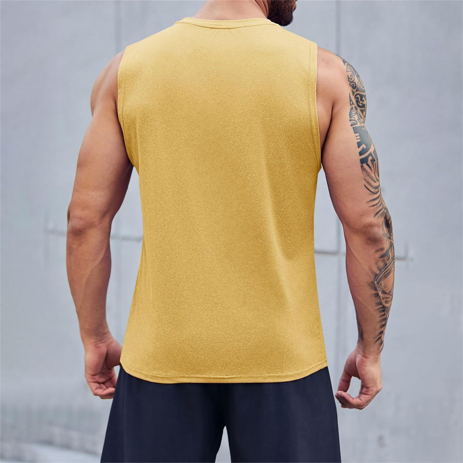 Camiseta Tirantes Hombre Verano con Estampado Playa Palm Beach Tank Top Basic Casual Camisetas sin Mangas Hawaiano Vacaciones Chalecos Deportivos Original Chandal T-Shirt para Correr Entrenamiento Gym