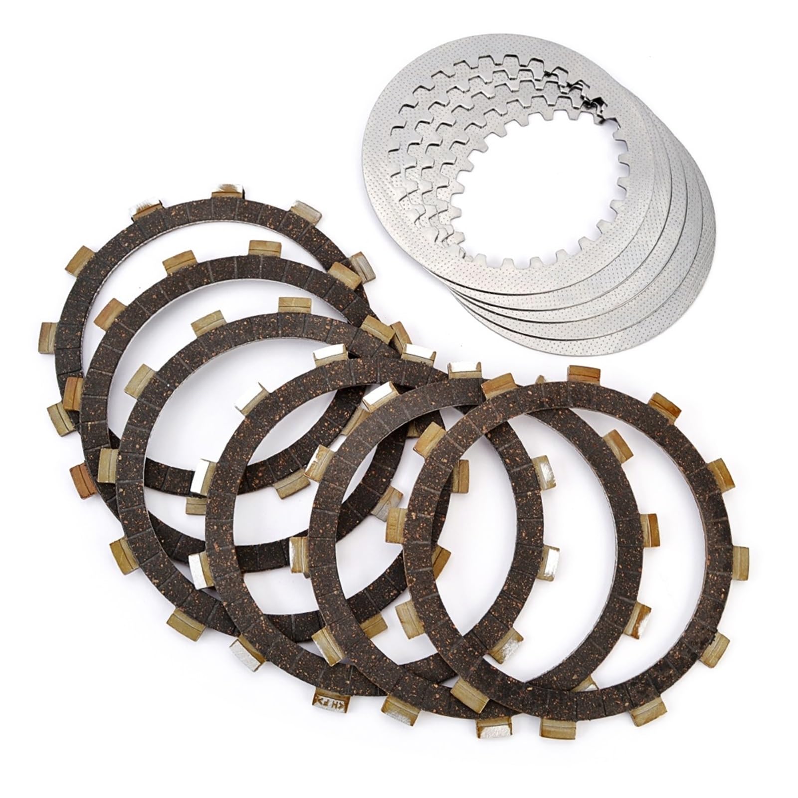 Plaque de friction d'embrayage moto compatible avec XT250, SR250, TT250 et modèles XT250G K KC