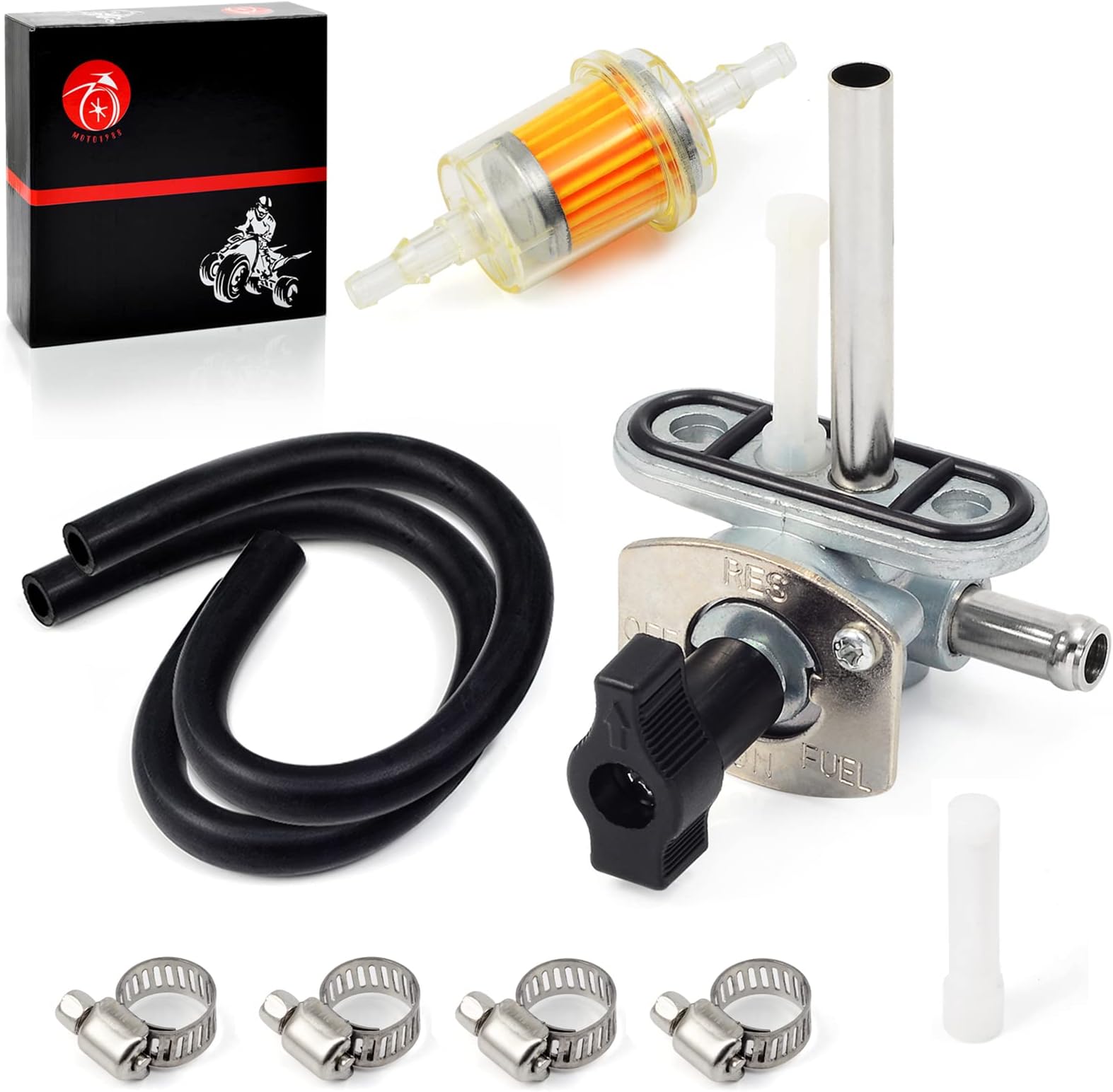 Petcock Fuel Cock Tank Switch For YAMAHA YFZ450 YFZ 450 LE/R/RSE/RW/SE/SP/V/W/X/XSE 2004-2013 5TG-24500-10-00
