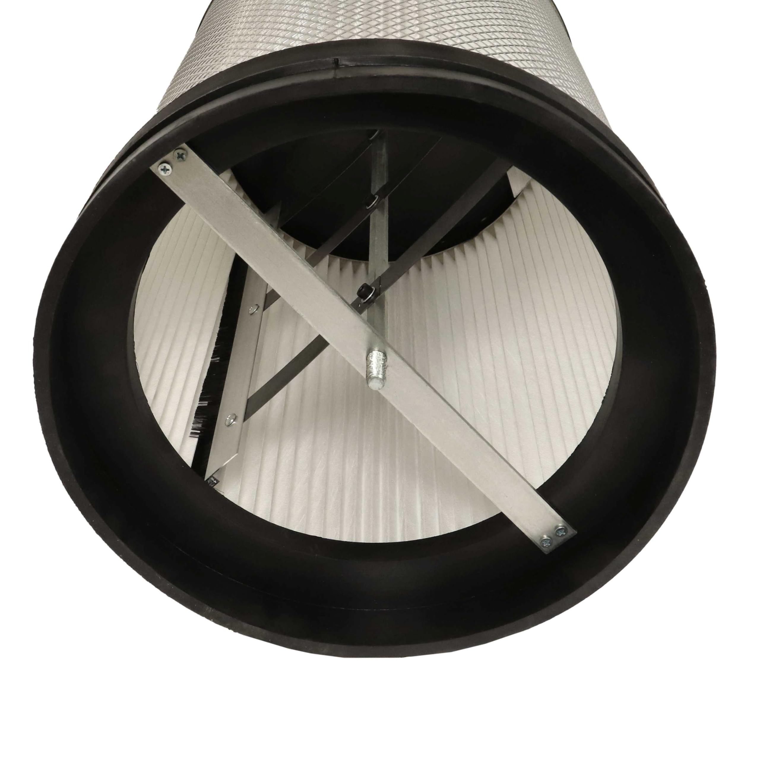 vhbw 2x Filtro de polvo fino compatible con HBM 100 sistema de extracción | Cartucho de filtro de polvo fino con cepillo de limpieza