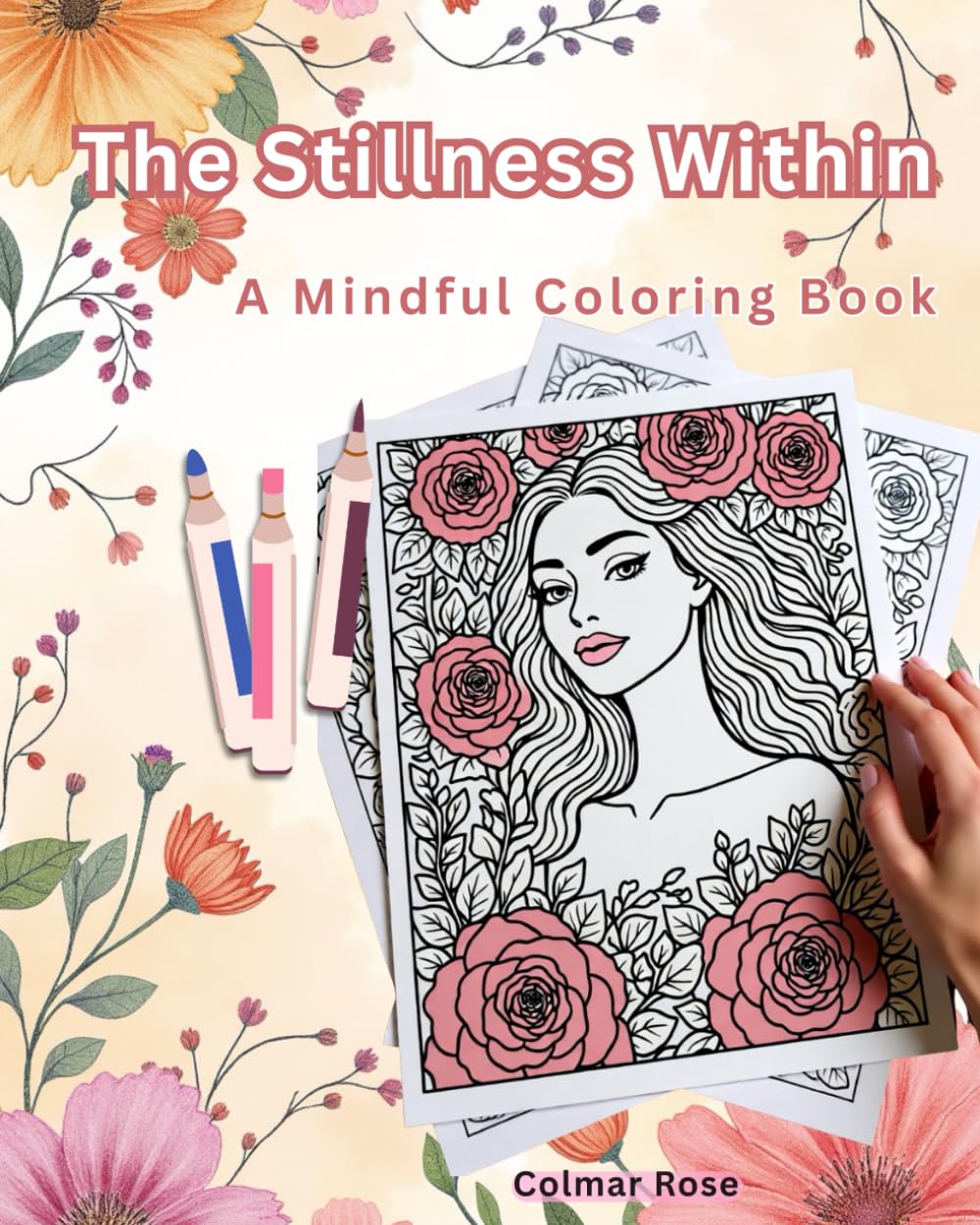 The Stillness Within: A mindful coloring book