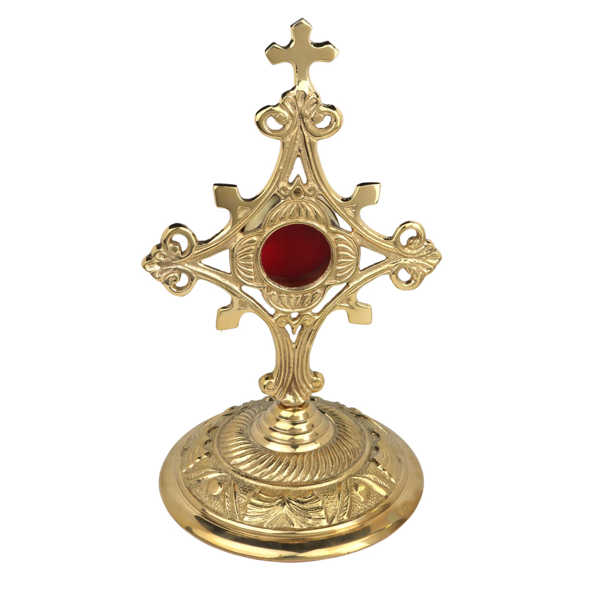 Amazon.com: Needzo Brass Sunburst Reliquary, High Polished Relic