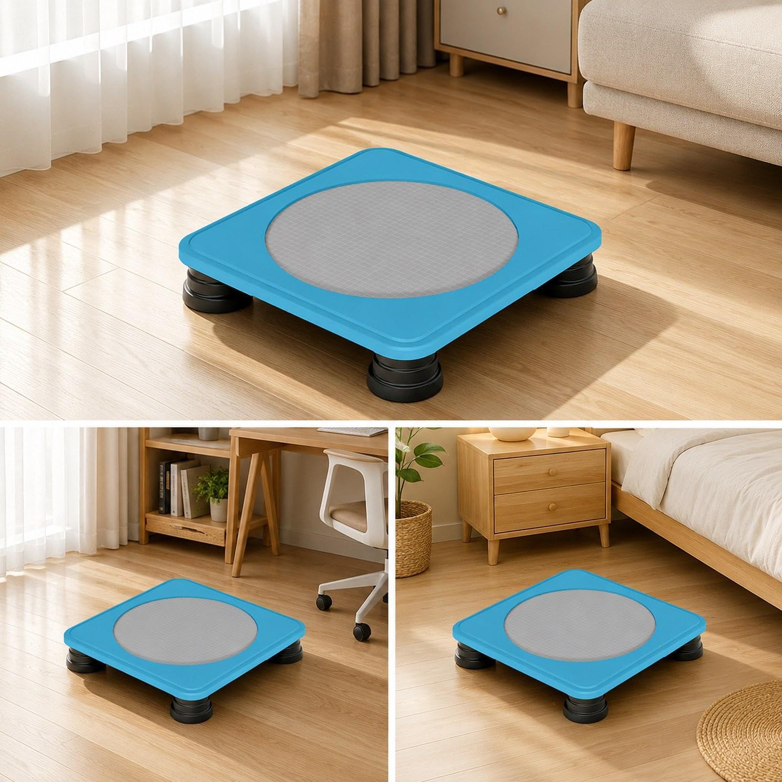 F Fityle Mini Trampolino per Bambini, Letto Elastico, Divertente Giocattolo Multiuso per Saltare, Letto Elastico per Bambini per Fitness, Esercizio e