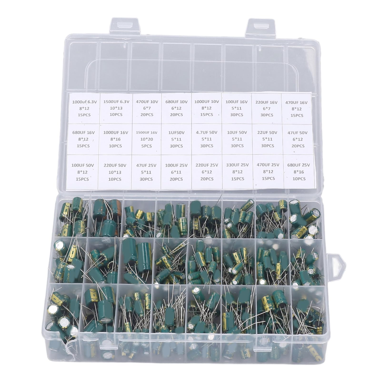QUARKZMAN 10uF 450V 13x20mm Elektrolytkondensator Radial Leads Aluminium Kondensatoren Für TVs LCD Monitor VCD 18 Stück
