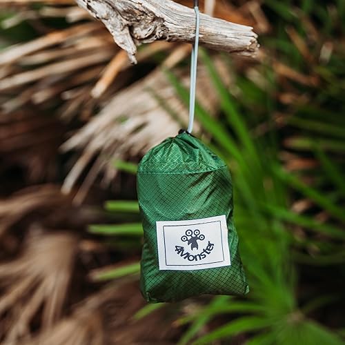 Miniatura 5 de 4Monster Riñoneras de Senderismo Portátiles, Bolsa de Cintura Resistente al Agua con Correa Ajustable, Bolsa de Pecho de Cruz Ligera y Esbelta