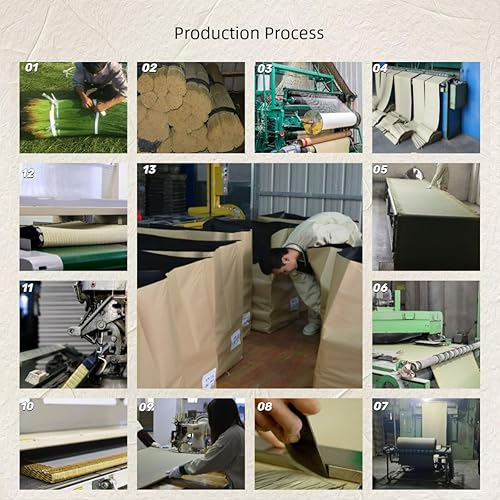 Miniatura 7 de MustMat Tatami Mat - Colchón de suelo japonés individual XL, plegable, colchón de cama Rush Grass(Twin_xl-39 x 82 pulgadas)