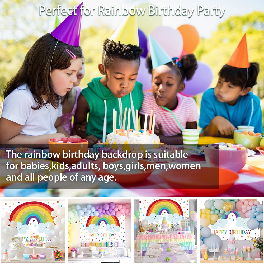 Geburtsposter Regenbogen Mit Namen #37