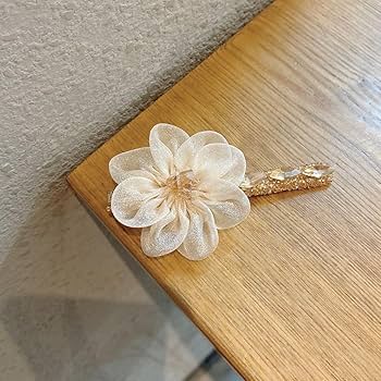 Amazon | FASELE ヘアクリップ 立体花 ヘアピン スリーピン 前髪留め