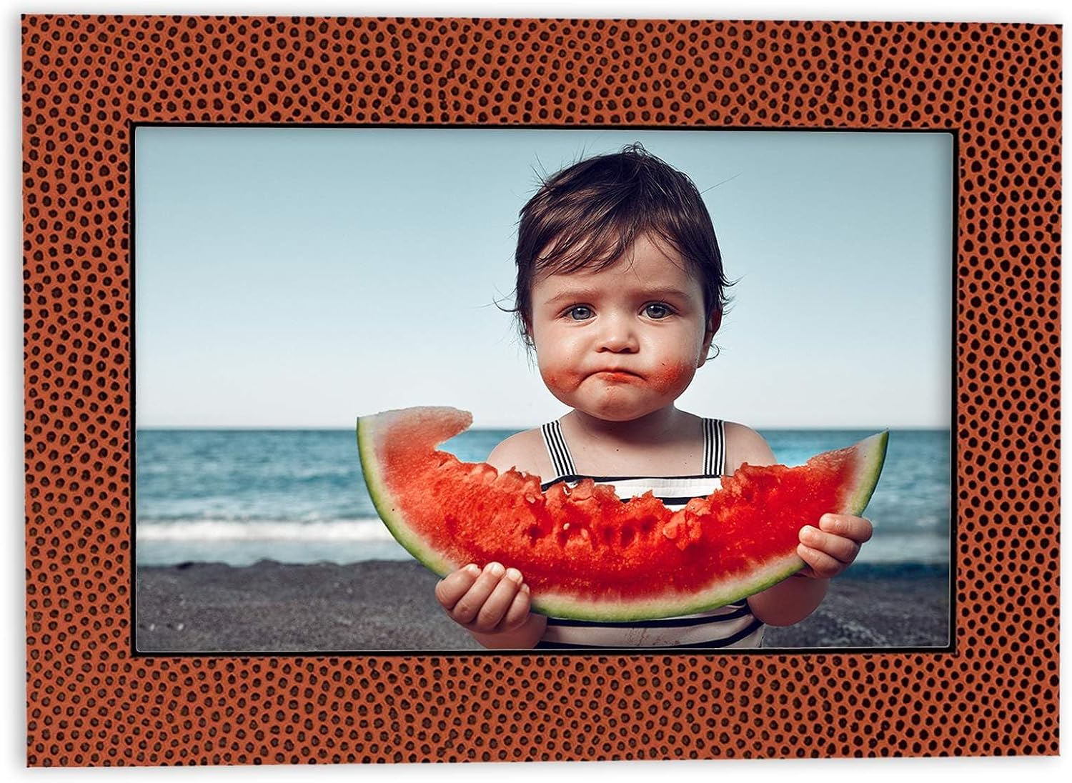 Poster Palooza 16x20 Mat for 11x17 Photo - Precut Football Texture Picture Matboard for Frames Measuring 16 x 20 Inches - Bevel Cut Matte to Display Art Measuring 11 x 17 Inches - Acid Free ONE MAT