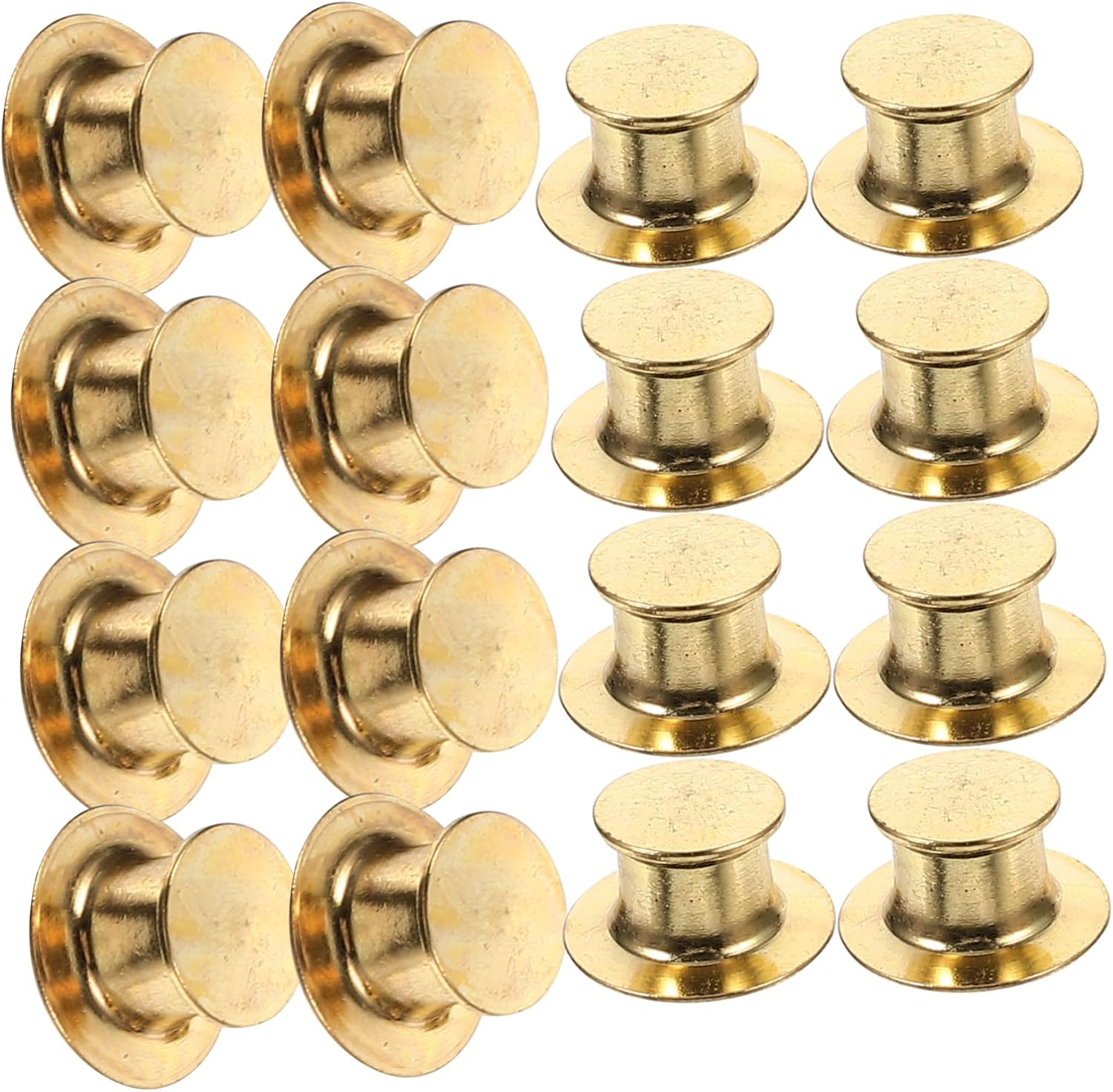 LALAFINA Pin Backs Locking Clasp for Brooches and Enamel Place for Crafts and Jewelry Making