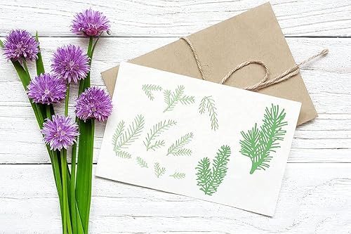 Miniatura 26 de Troqueles de corte de flores de metal para hacer tarjetas, patrón de simetría, hojas florales, troqueladas de flores de primavera, herramienta de 1