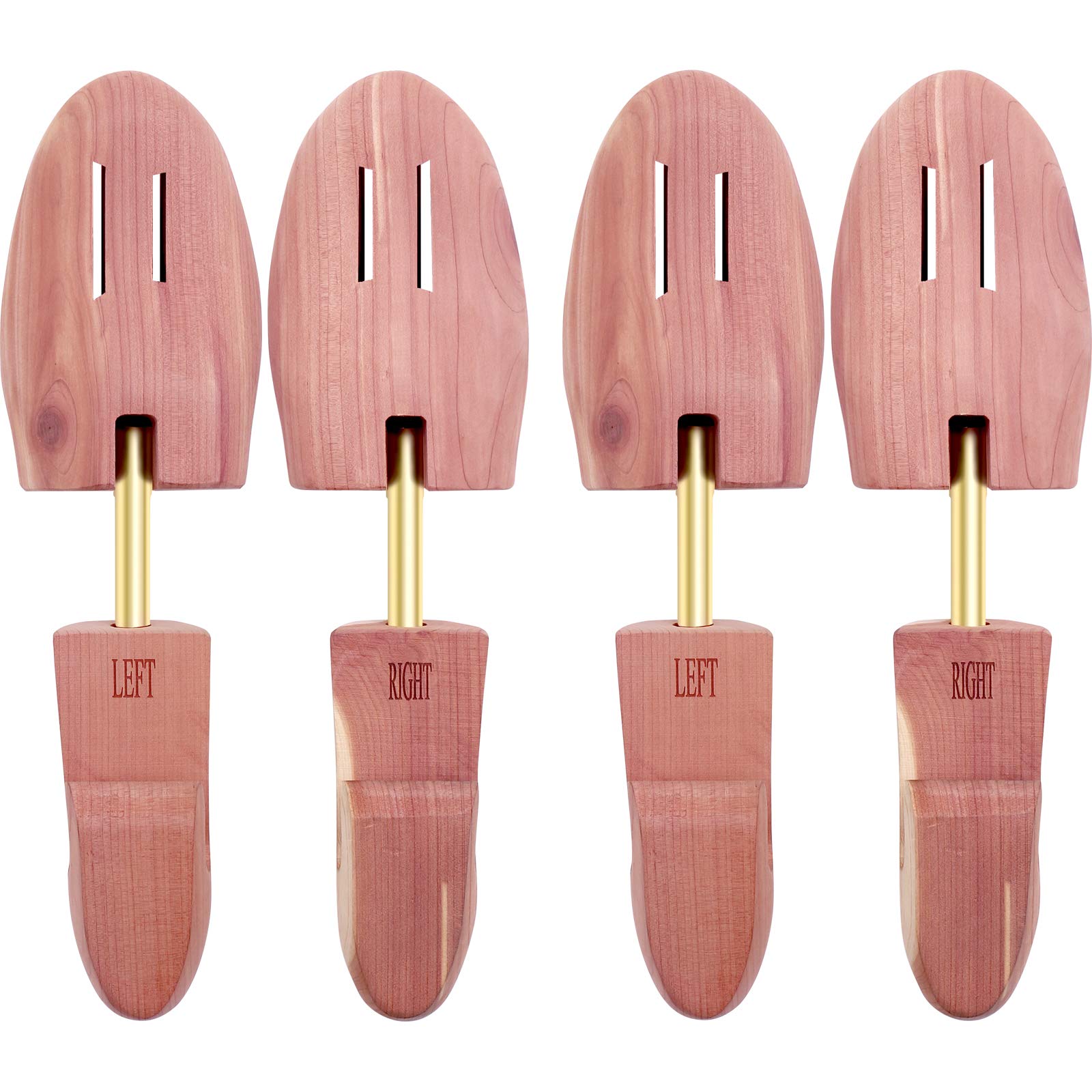 Buy YEEGOR Cedar Shoe Trees for Men VALUE PACK, Men's Shoe Trees with