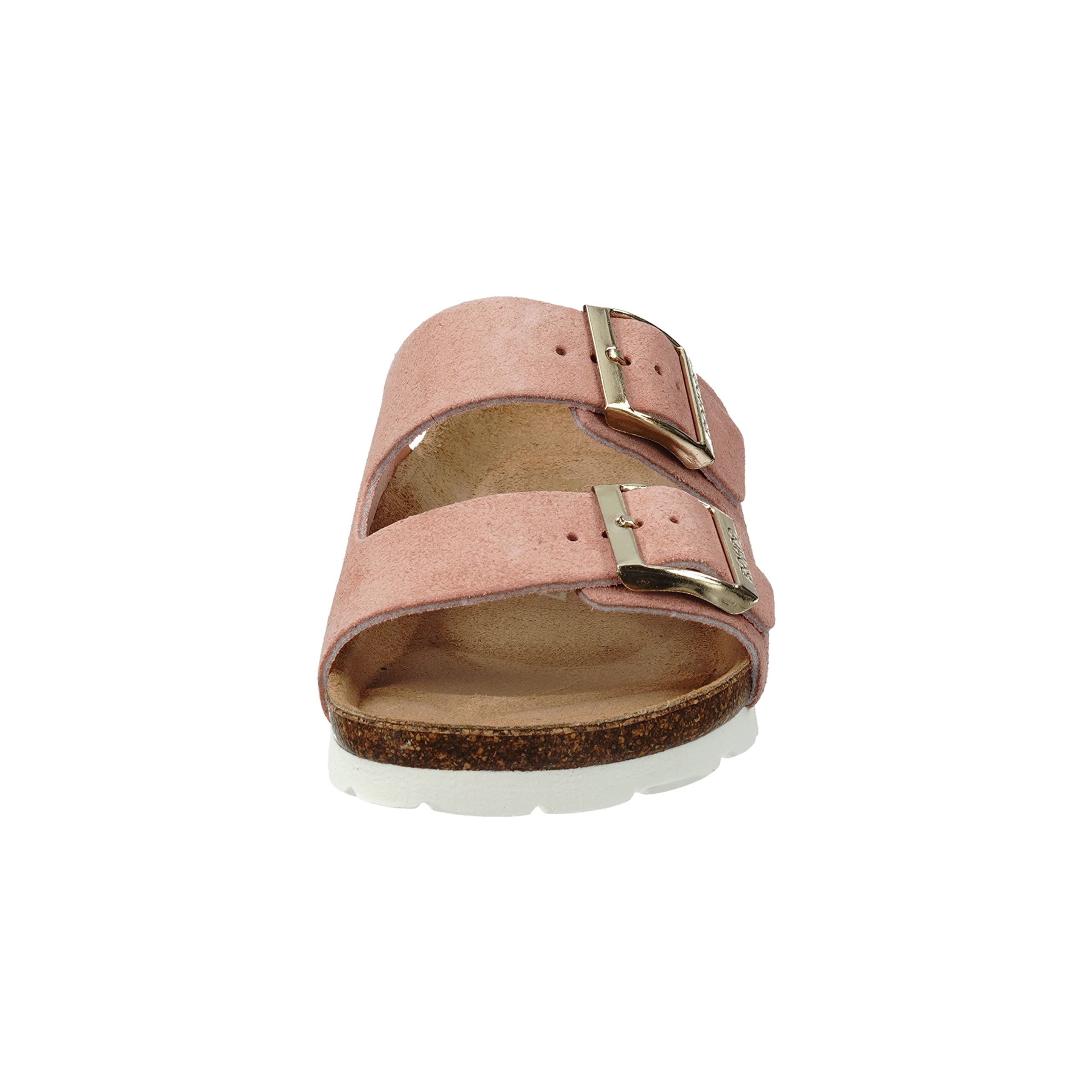 Rohde Damen, Frauen, Klassische Sandalen, Sandalen,Pantoletten,Sommerschuhe,Hausschuhe,Kork-fußbett,Rose,41 EU / 7.5 UK