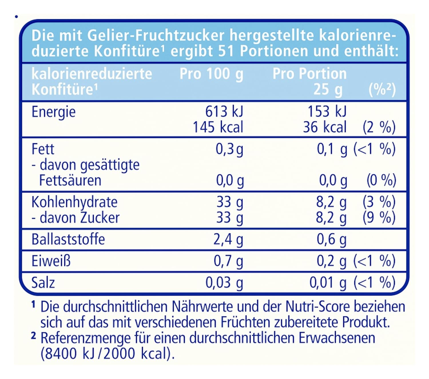 Dr. Oetker Gelier-Fruchtzucker, 6 x 350 g, Gelier-Fruchtzucker mit Zucker und Süßungsmitteln, zum Selbermachen von Konfitüren, Marmeladen & Gelees, fruchtig süß, 40% weniger Kalorien, vegan
