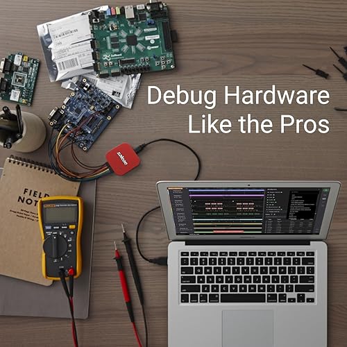 Miniatura 12 de Logic Pro 8 (negro) - Analizador lógico Saleae de 8 canales - Compatible con Windows, Mac o Linux - Fácil de usar, ultraportátil, ahorra tiempo