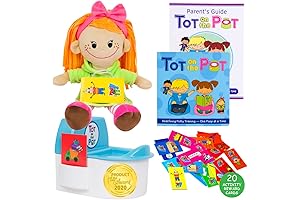 Potty Training with Tot On The Pot: Complete System for Little Girls