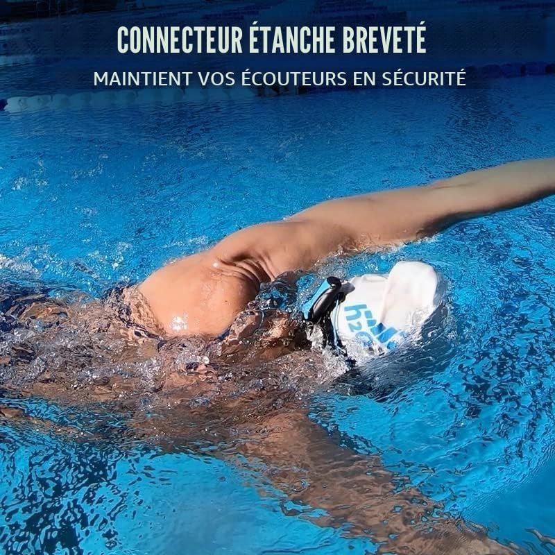 H2O Audio Ecouteurs Bluetooth sans Fil, Ecouteurs Filaire, Mp3 Natation