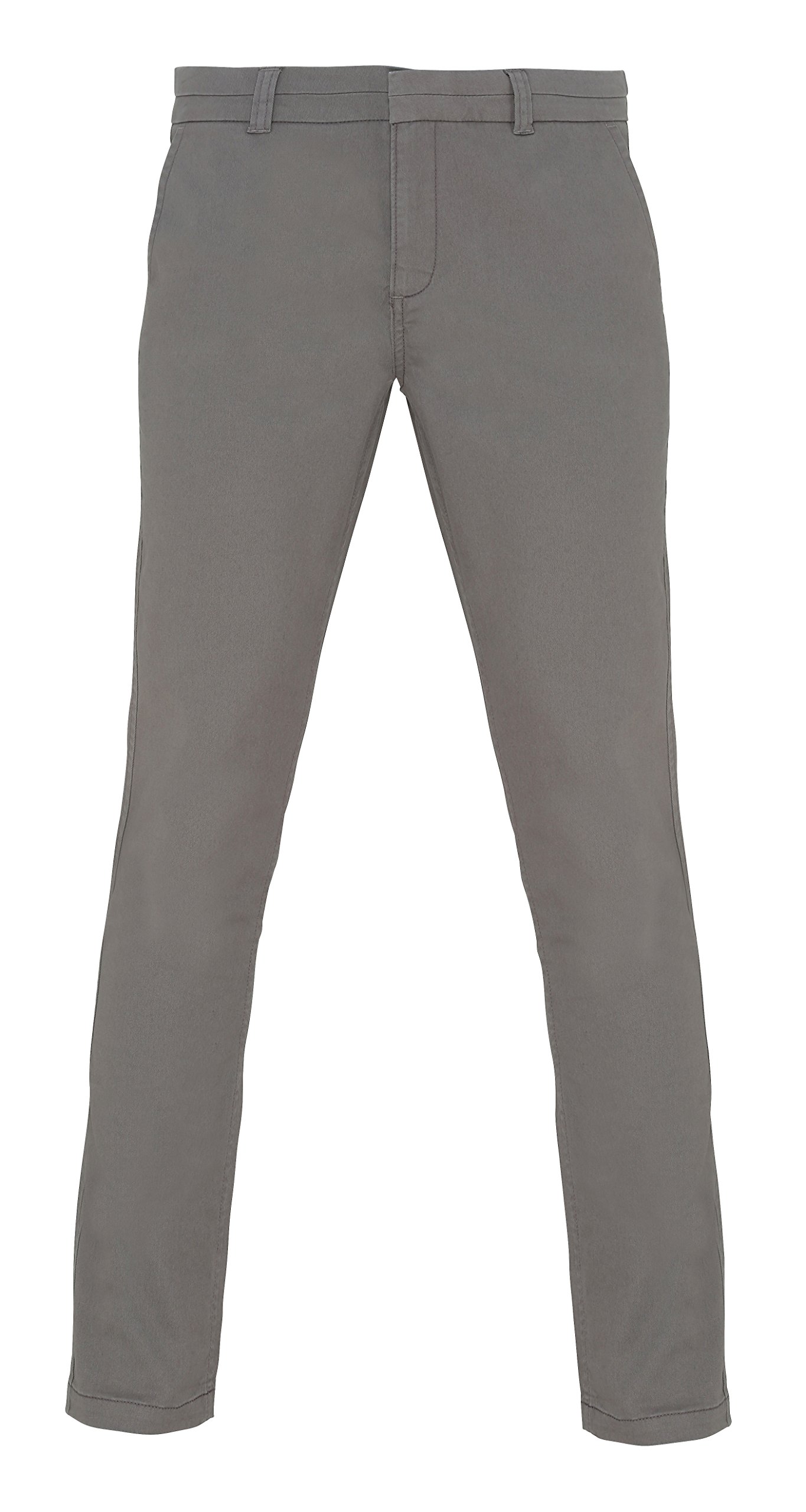 Asquith And Fox Women's Slate Asquith & Fox Classic Fit Chinos (Small 10 (26"), )
