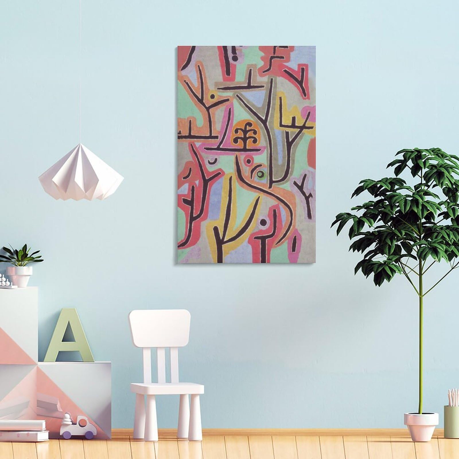 Amazon.co.jp: Paul Kleeパウル・クレー《ル（ツェルン）近くの公園