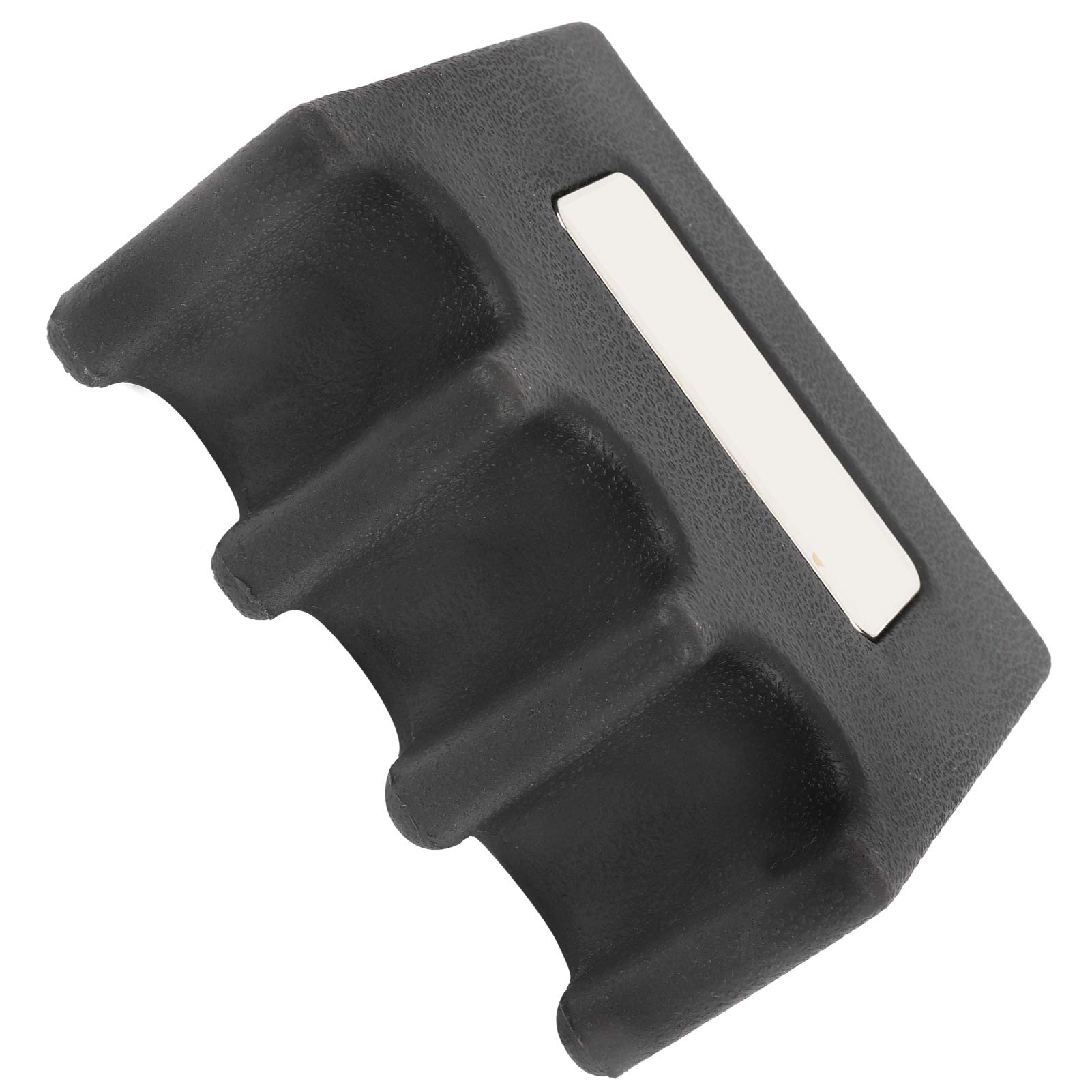 BuyWeek Soporte para Tacos de Billar 3 Agujeros de Plástico Negro