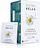 Nutra Tea NUTRARELAX - Night Time Tea For Sleep And Calm | Relaxing Tea Blend Including Chamomile, Passionflower & Lemon Balm - 20 Individual Wrapped Bags - Herbal Infusion (1 Pack)