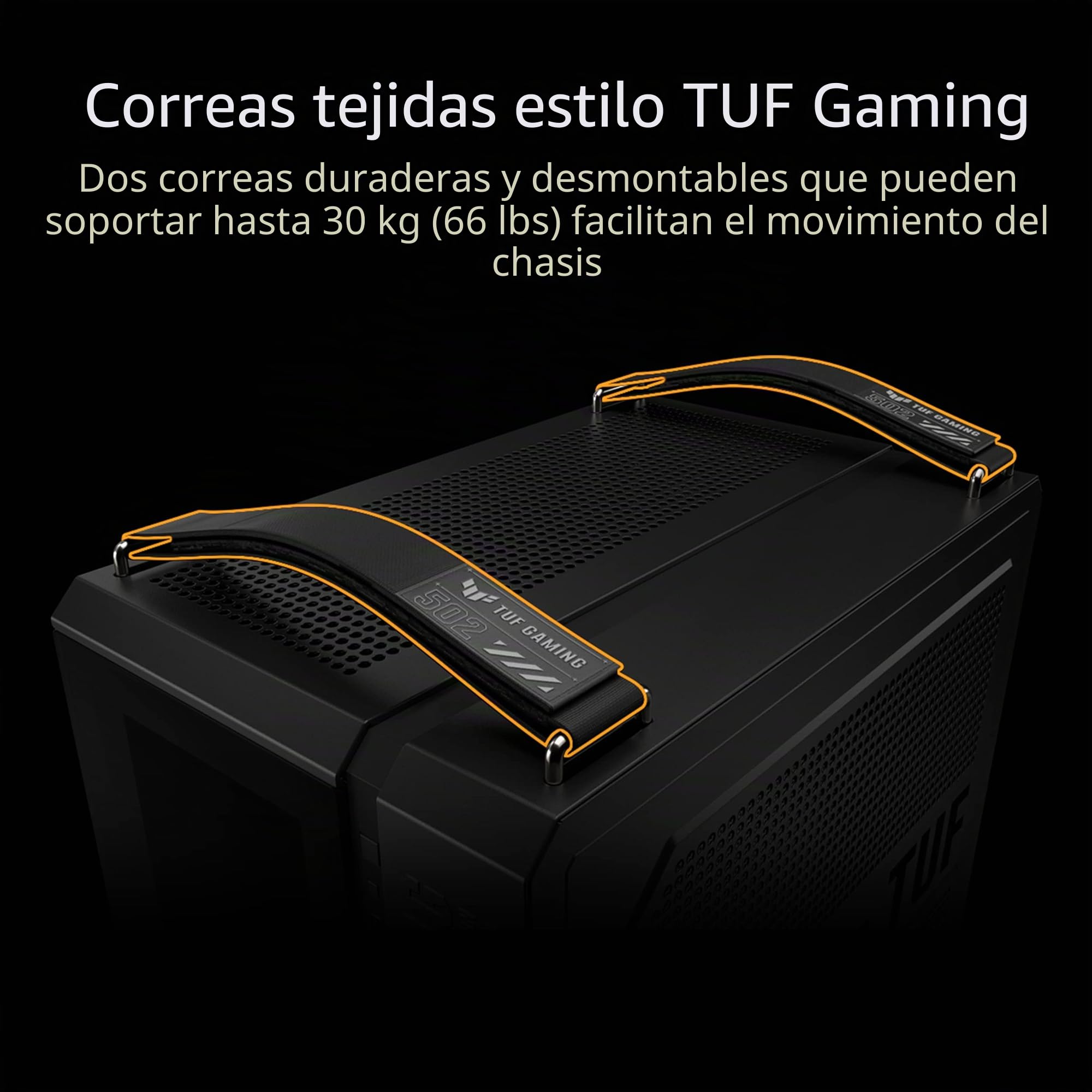 ASUS TUF Gaming GT502 Plus - Caja para PC Gaming ATX - Negra