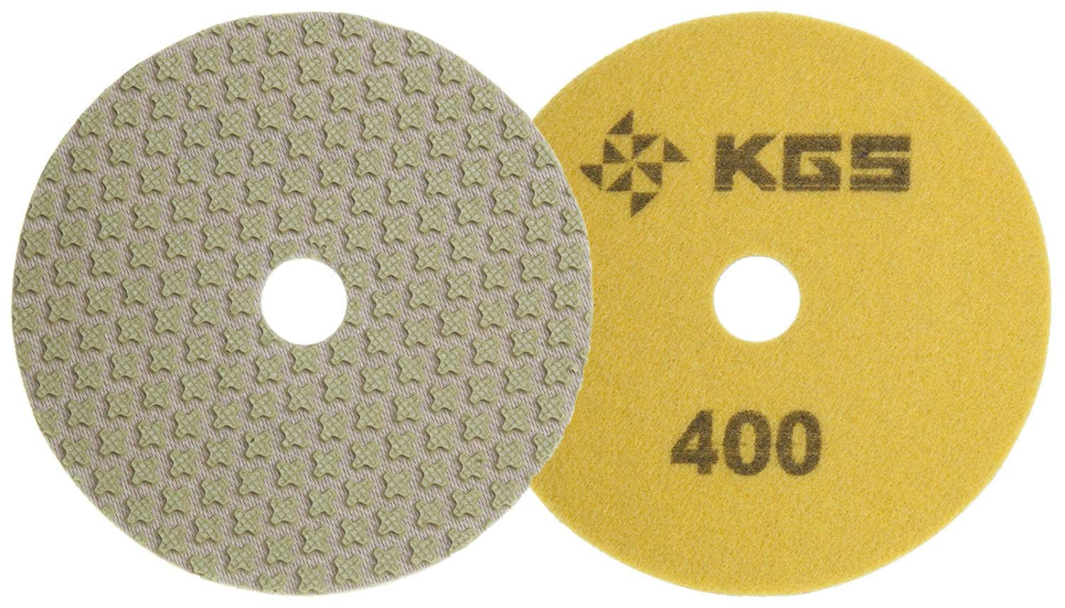 7 Disques Polissage Diamanté à Sec Ø100x15mm KGS Swiflex XX Grain 60 à 3000