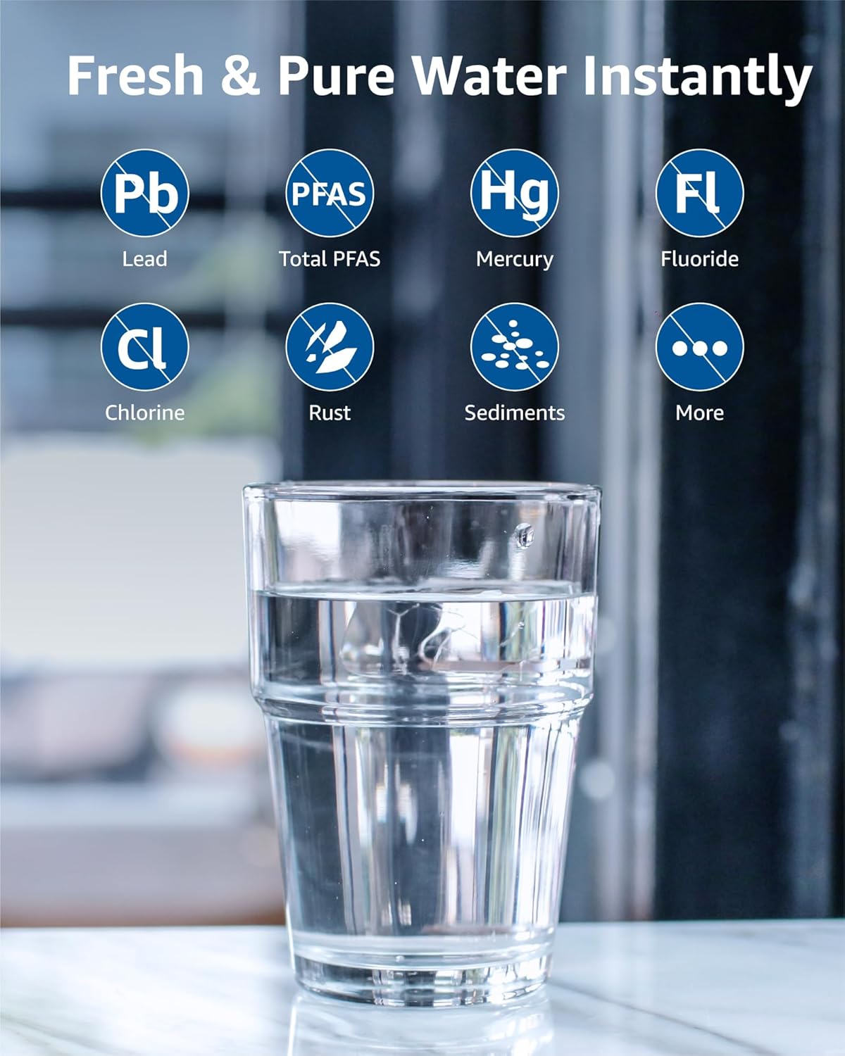 Compatible with New Culligan Pitcher Replacement Filter ZEROF01, Multi-Stage Filtration Water Filter, Reduces Lead, PFAS, Mercury, Chromium & Contaminants by Sensiblopt, 9 Pack