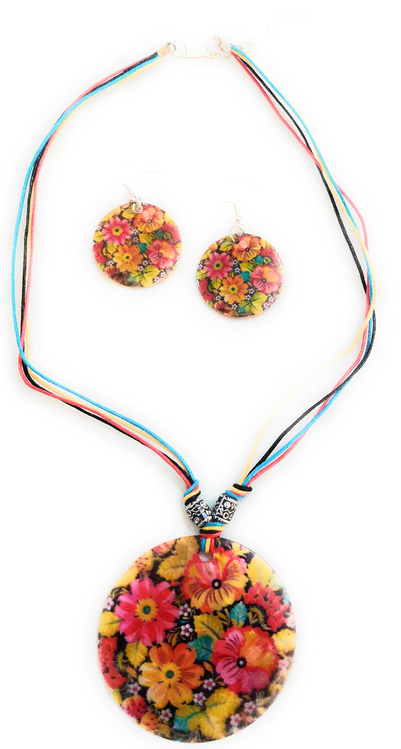 GenericFashion Jewellery Sea Shell Pendant Necklace with matching Earings for women