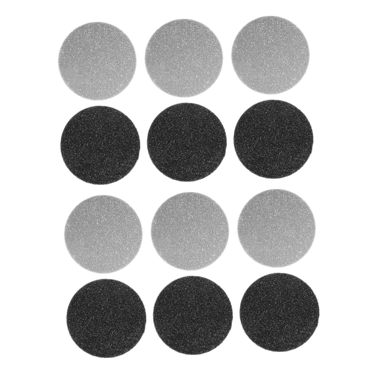 Healeved 48pezzi Dischi Sostituibili Per Elettrico Rimuovi Calli Di Pietre Abrasive Per Dei Piedi Adatti Vari Modelli Di Smerigliatrice Facile Da Pulire e Riutilizzabile