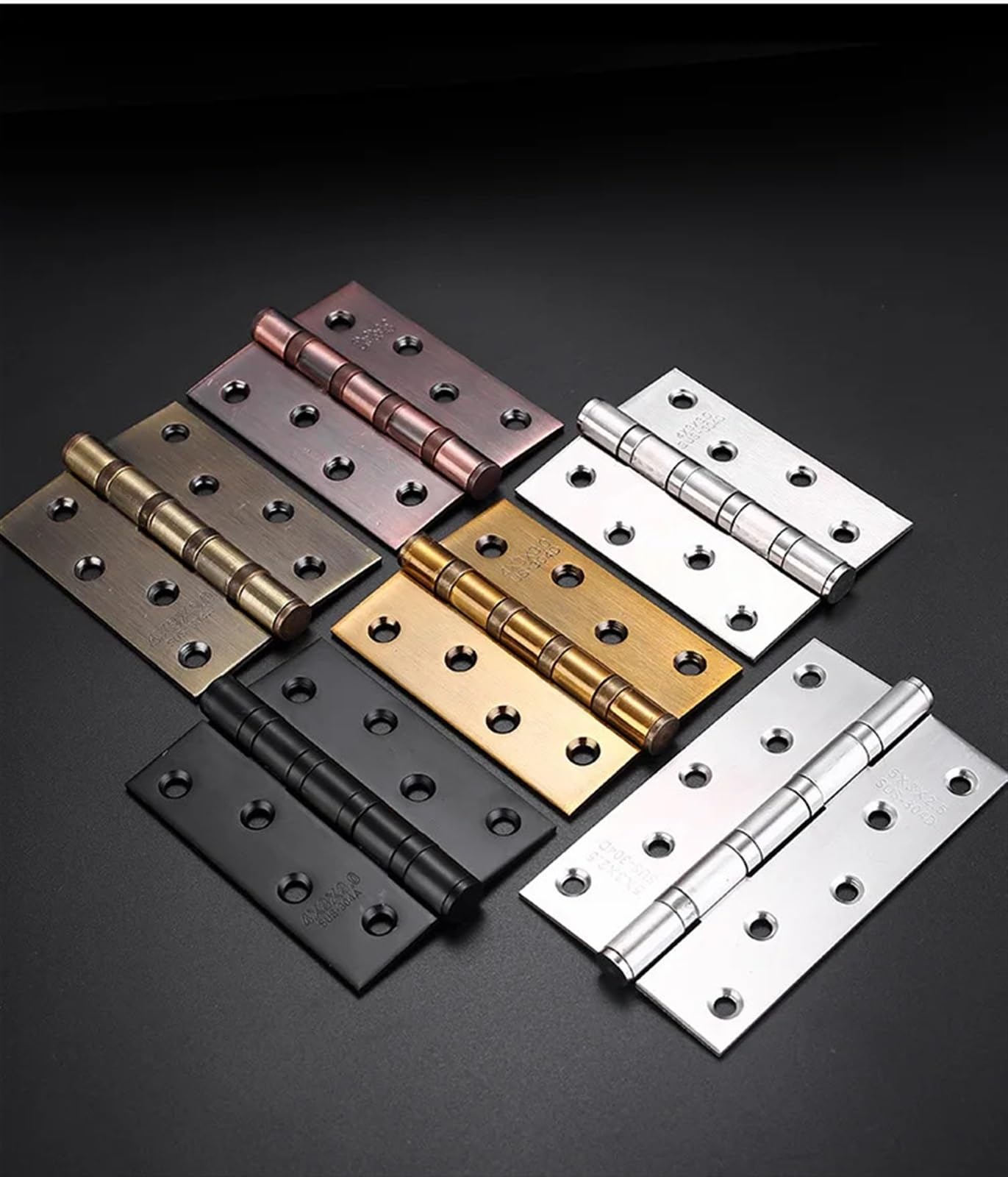 Charnière de porte 4 pouces acier inoxydable résout le problème des portes lourdes