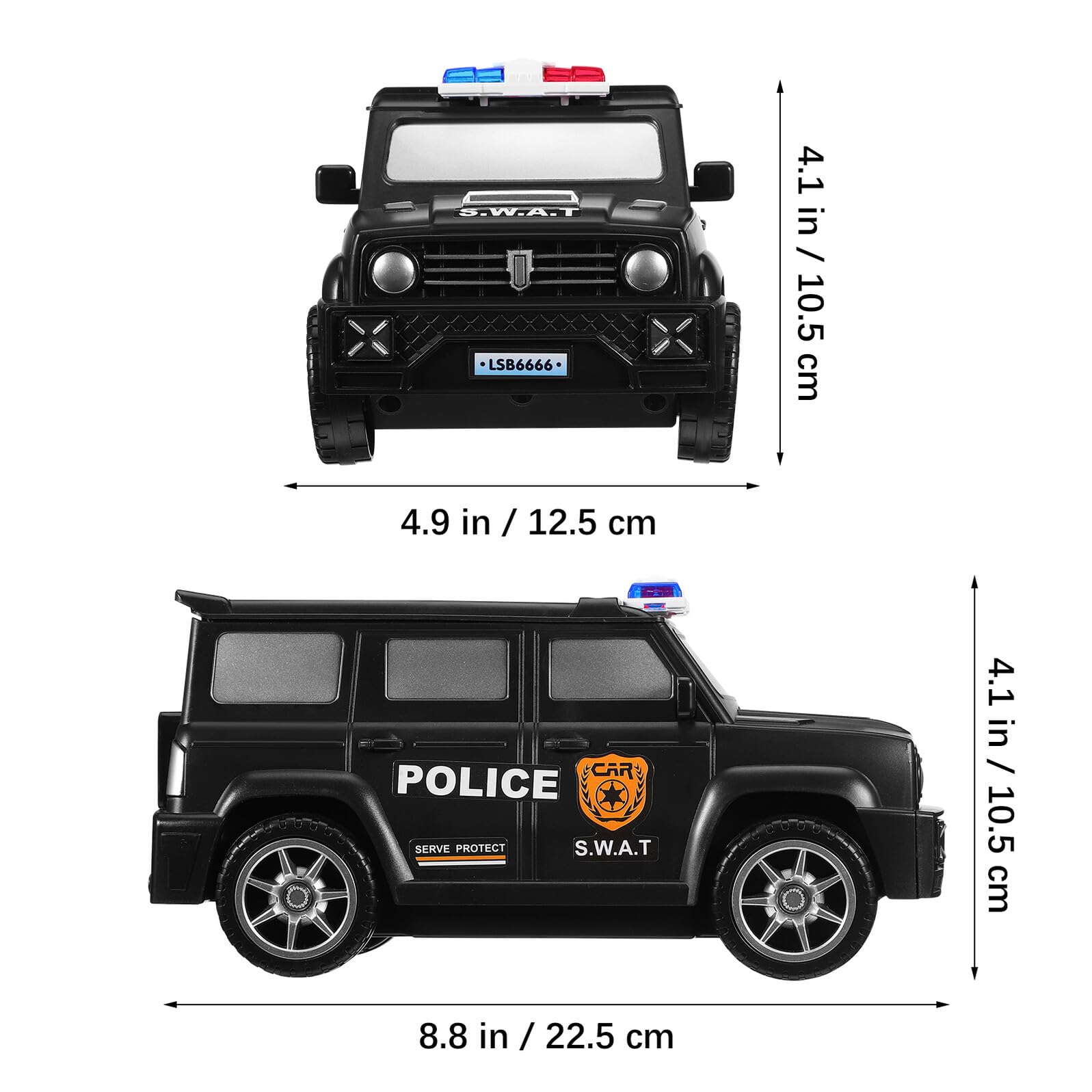 Abaodam Tirelire Électronique Plastique Solide de Voiture Reconnaissance D'empreinte Digitale Idéal pour Cadeau de Vacances pour Billets et Pièces