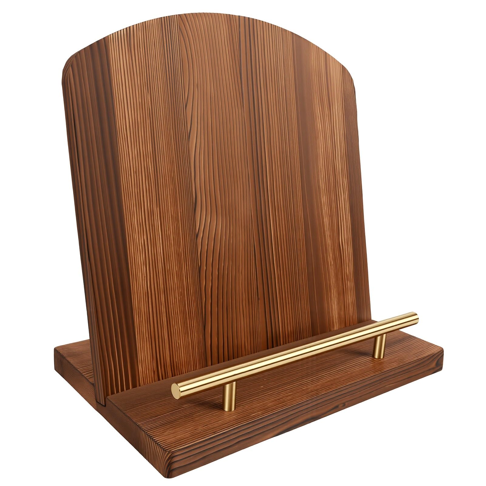 Porte-livre en Bois avec Plateau Amovible