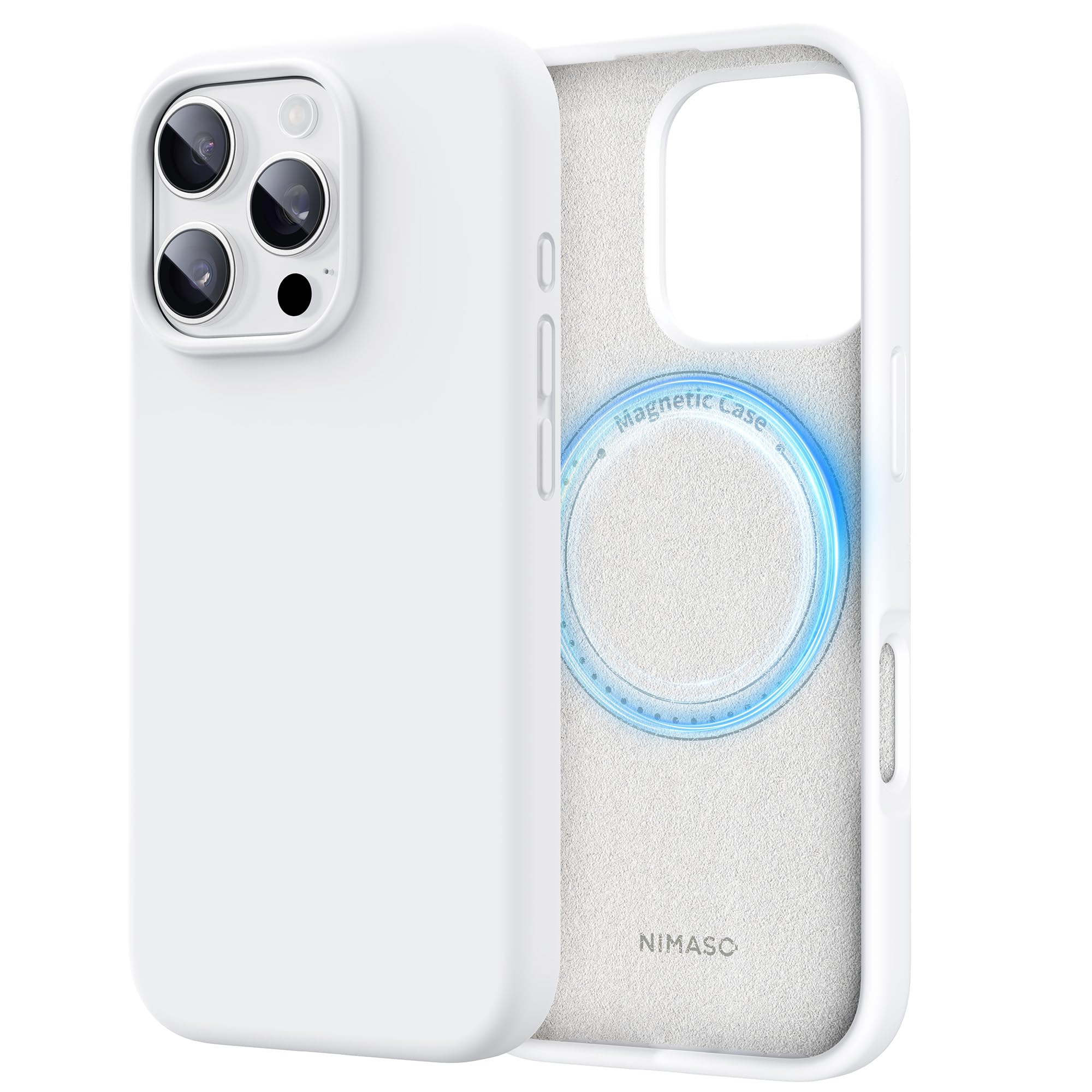 Amazon.co.jp: NIMASO iPhone 16 Pro 用 ケース MagSafe対応 シリコン