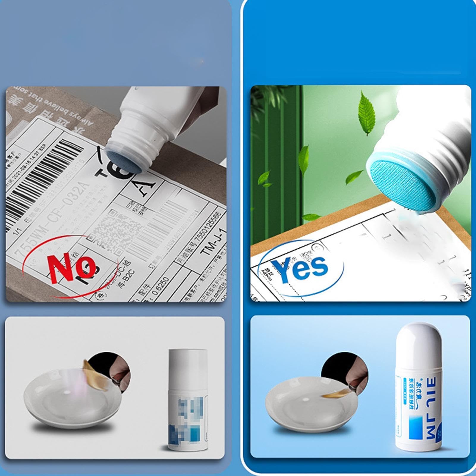 Liquido Di Correzione Per Carta Termica - Con Apriscatole Integrato, 10ml, Per Protezione Dati Personali - Foto 4