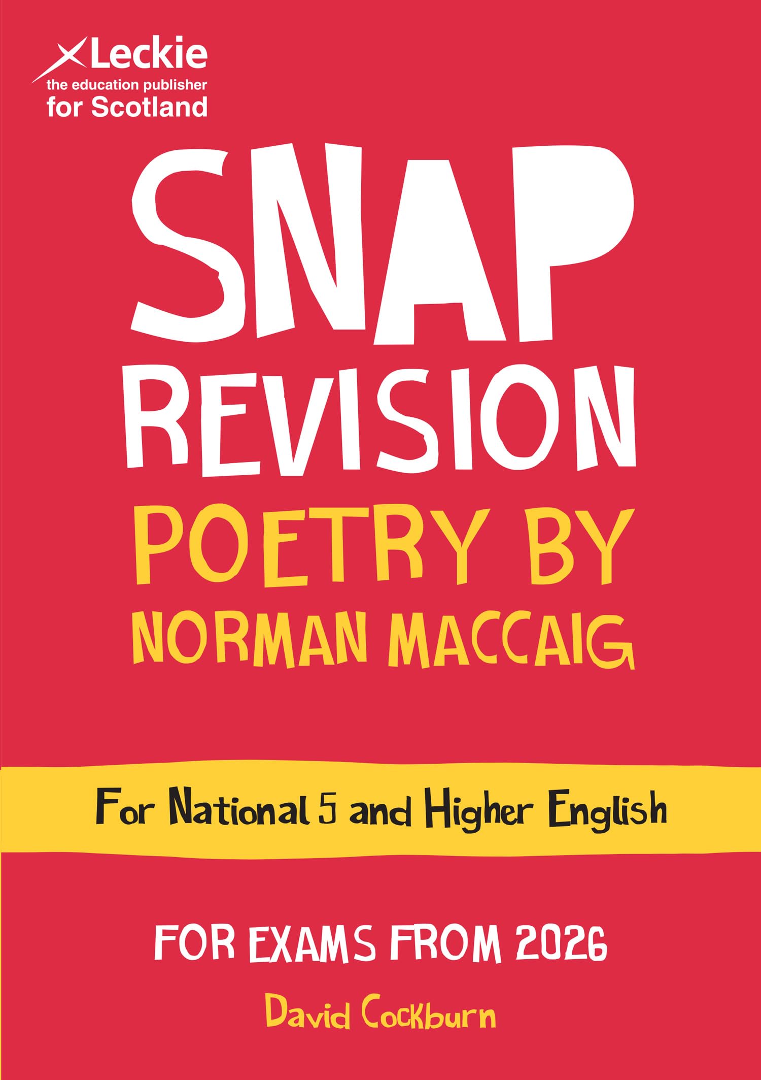 National 5/Higher English Revision: Poetry by Norman MacCaig ... - 9780008774684