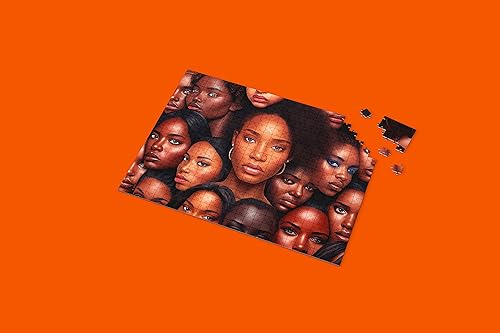 Miniatura 5 de Rompecabezas afroamericano para mentes adultas rompecabezas de 1000 piezas de LewisRenee Black People, sumérgete en una actividad serena y