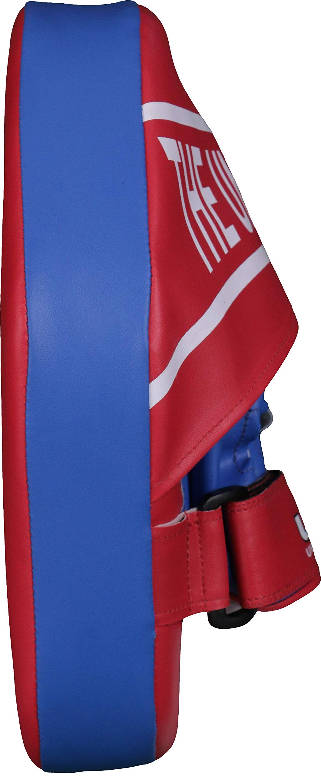 USI Universal 627C Vinyl & Suede Leather Focus Pads Curved Padded Pads for Boxing & Martial Arts Training Fitness Training Punching Focus Target Pads for Men & Women