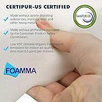Vista 7 de Foamma Acolchado de espuma de tapicería de alta densidad de 3 x 18 x 35 pulgadas, almohada gruesa personalizada, espuma de repuesto para cojines
