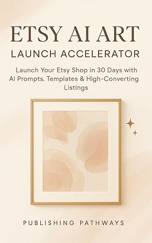Etsy AI Art Launch Accelerator: Launch Your Etsy Shop in