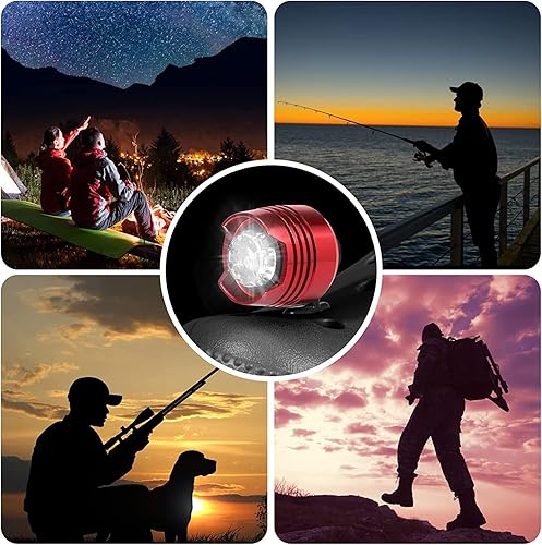 Miniatura 7 de Faros delanteros para Croc  2 luces de cocodrilo para zapatos  IPX5 impermeables para perros que caminan y acampan  Faros para zapatos  Faros