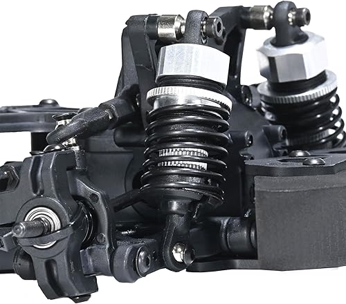 Miniatura 6 de Kit de chasis rodante en carretera a escala 110, 4 x 4, chasis de automóvil RC de grado Hobby para adultos, marco de automóvil RC personalizable