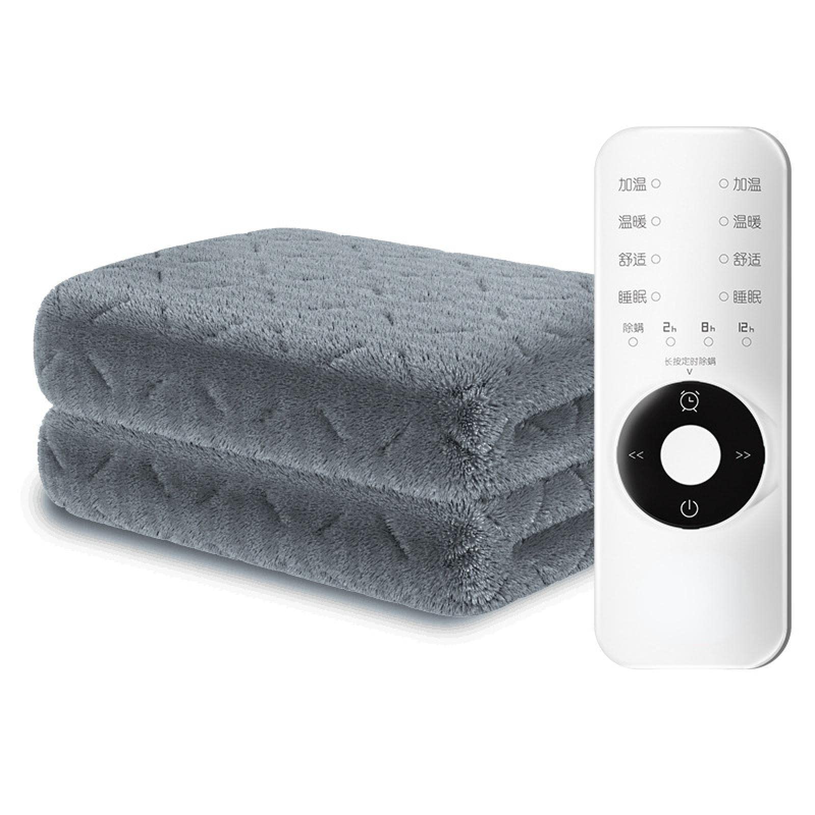 REDARE Electric Blanket. Intelligent Dual-Controlled Electric Blanket.4. Set Up The Adjustable Temperature For Heating. Bed Electric Blanket Double, Single Person.