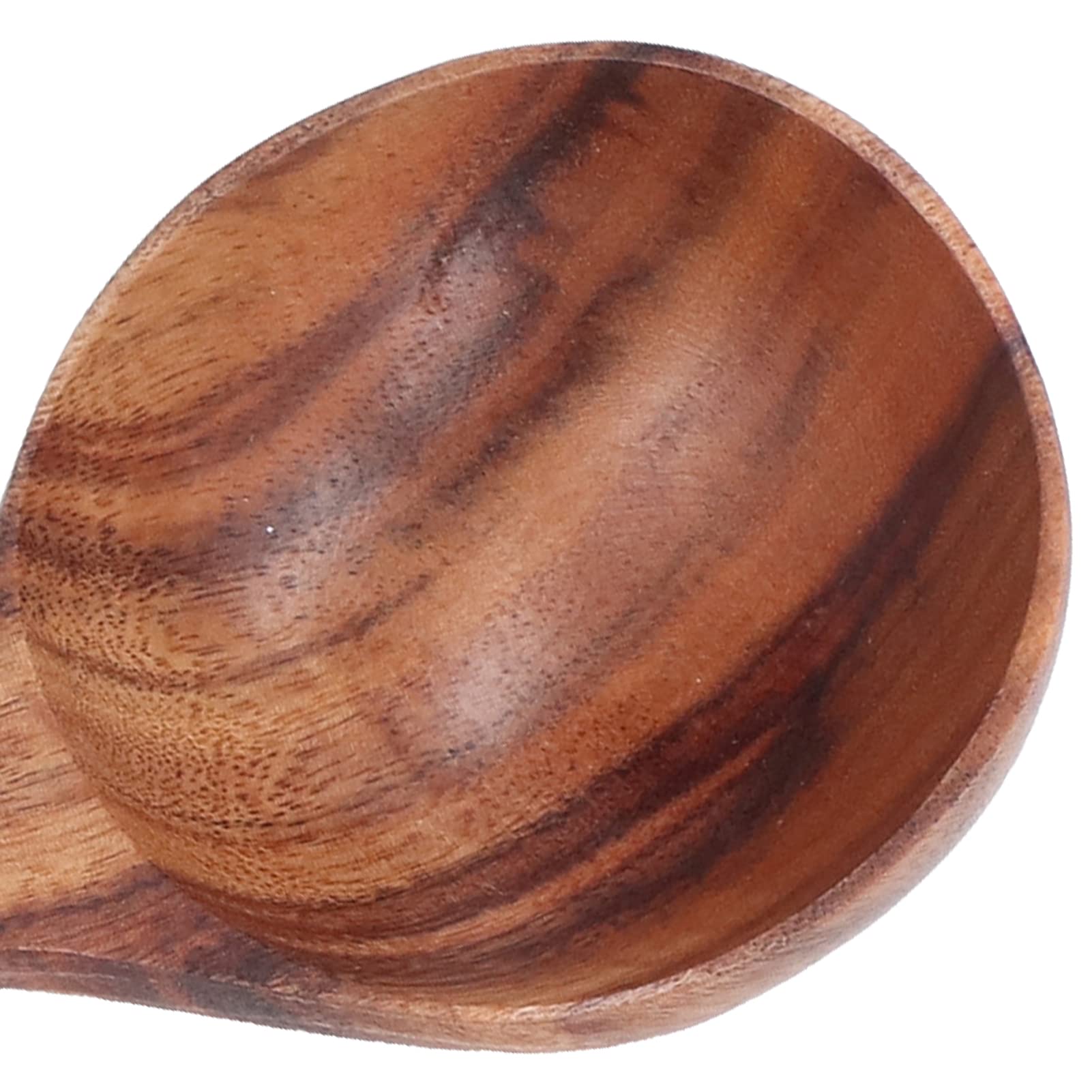 Mestolo di Legno,Manico Lungo Mestolo di Zuppa di Legno Cucchiaio da Portata Stoviglie Cucchiaio da Mestolo da per Mescolare la Zuppa Degustazione Capovolgere (grande cucchiaio a uncino)