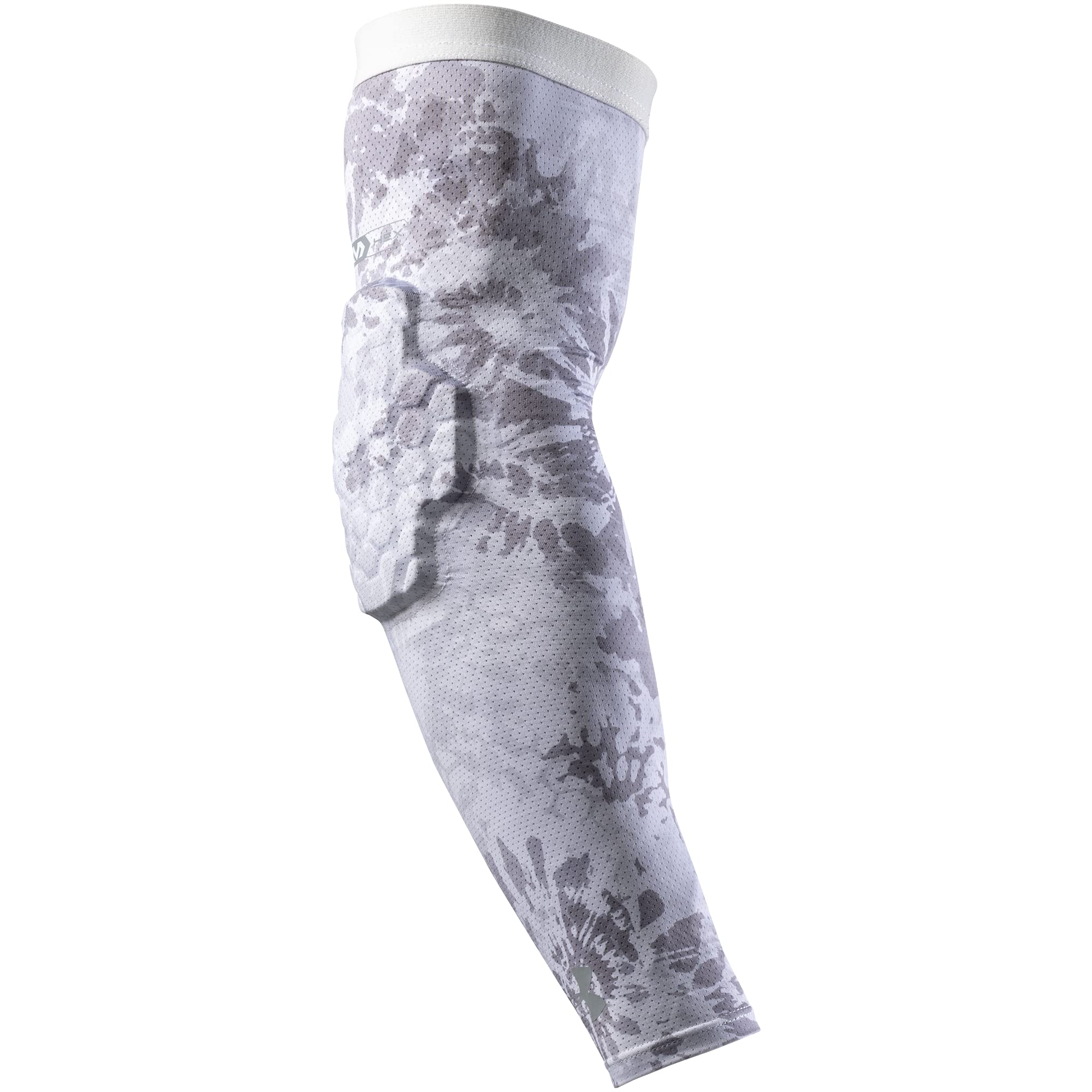 Under ArmourGameday Pro Pad Elbow SLV PRNT White Camo S