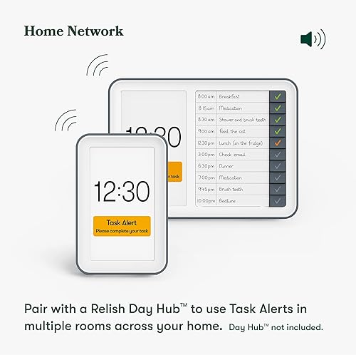 Miniatura 5 de Relish Día  Reloj de demencia, reloj digital HD de pantalla grande con calendario digital para personas mayores y personas con pérdida de memoria