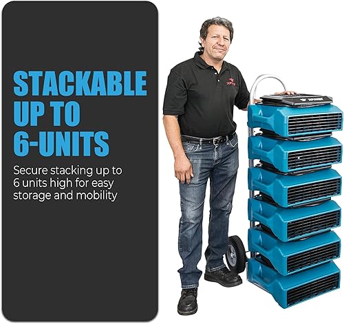 Miniatura 5 de XPOWER PL-700A Motor de aire de perfil bajo 13 HP