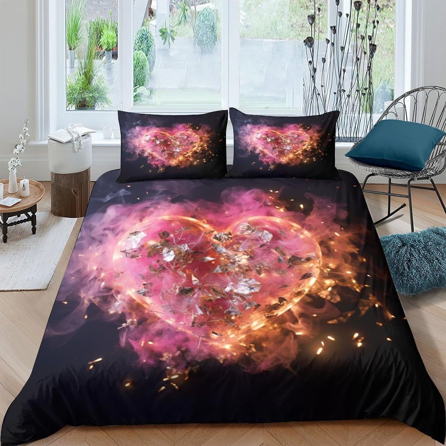 Housse de couettes 1 personne zippée pour lit enfant 90x190 facile à border
